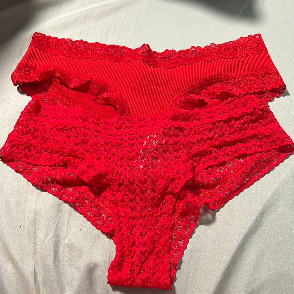 Red Lace Women's underwear